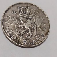 Стара монета 2,5 гулдена, снимка 1 - Нумизматика и бонистика - 35708421