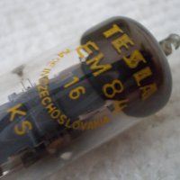 Радиолампа индикаторна EM84 TESLA, снимка 9 - Друга електроника - 41631665
