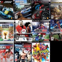  Много игри за Плейстейшън 3, PS3, PlayStation 3 / WWE, FIFA, PES, NBA, F1, снимка 1 - Игри за PlayStation - 41261672