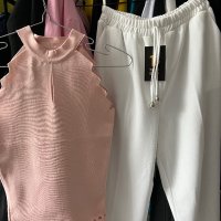 Нов панталон с топ размер S/M, снимка 2 - Комплекти - 42352286