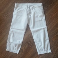 Бял панталон 7/8-10лв.+2 колана подарък, снимка 1 - Панталони - 41729369