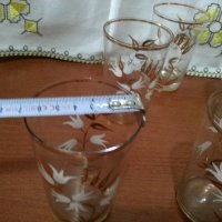 Ретро стъклени чаши , снимка 7 - Антикварни и старинни предмети - 41569353