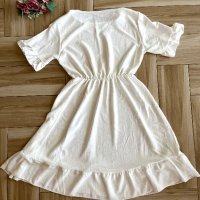 Нова рокля в бяло, снимка 5 - Рокли - 40901282