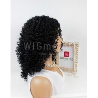  НОВА къдрава черна перука в афро стил Киана - ОТЛИЧНО КАЧЕСТВО!, снимка 9 - Аксесоари за коса - 25816535