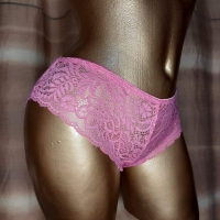 Zeemen M  Сладко розови дантелена бикини , снимка 2 - Бельо - 36065163