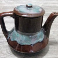 Красив български антикварен комплект за чай - 12 части , снимка 4 - Антикварни и старинни предмети - 39620876