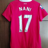Manchester United Nani Nike оригинална дамска тениска фланелка Нани Манчестър Юнайтед  , снимка 1 - Тениски - 42595001