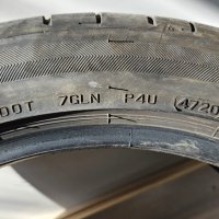 2 бр. летни гуми BRIDGESTONE 245/45 R19, 5/6 мм dot 2020, снимка 3 - Гуми и джанти - 40065086