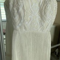 Бял официална рокля ХС, снимка 3 - Рокли - 41820337