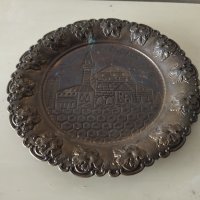 метална чиния за стена, снимка 1 - Други ценни предмети - 41575412