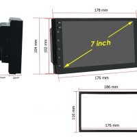 7" 2-DIN универсална мултимедия с Android 11, утвърден производител, снимка 5 - Аксесоари и консумативи - 41621797