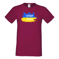 Мъжка тениска STOP WAR,Stop War in Ukraine, Pray for Ukraine, снимка 4 - Тениски - 36124916
