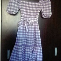 Лилава кукленска рокля, снимка 5 - Рокли - 14241024