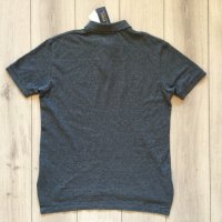 НОВА оригинална тъмно сива поло тениска с яка POLO RALPH LAUREN размер L от САЩ, снимка 5 - Тениски - 41430402
