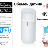 WiFi Tuya Smart Обемен датчик / сензор за движение, снимка 1 - Други - 42483558