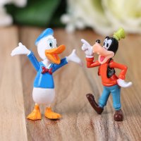 Лот 6 броя фигурки Мини и Мики Маус подходящи за торта Mickey Maus Minnie Maus Donald Duck, снимка 3 - Фигурки - 41756178