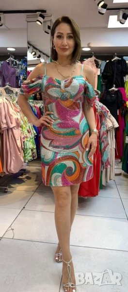 Официална нова рокля с пайети модел Fervente , снимка 1