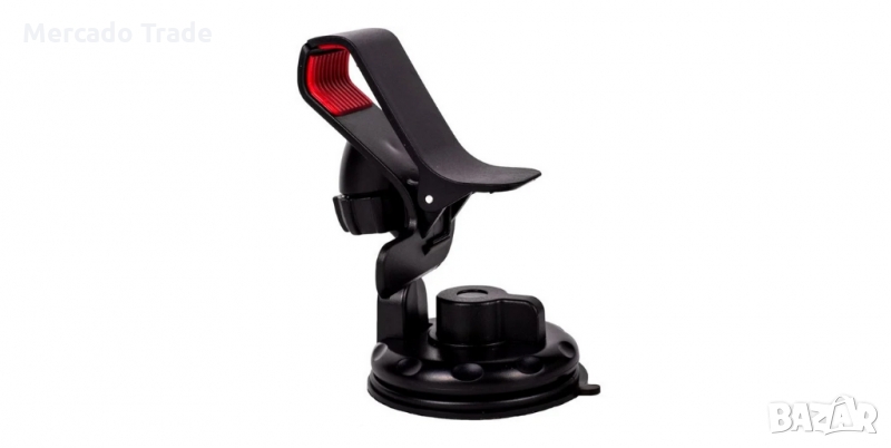 Универсална стойка за телефон за кола, Черна, снимка 1