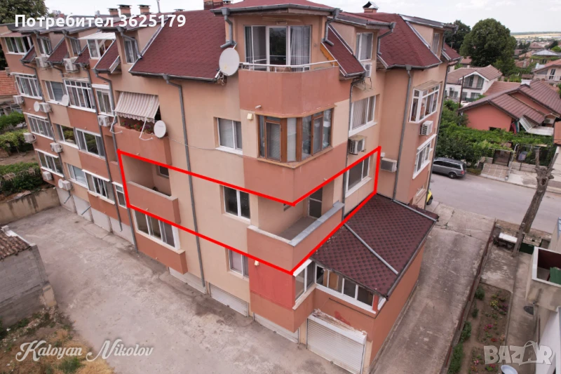 Продава 2-СТАЕН - град Добрич, Пинета, паметник Пейо Буюклията, снимка 1