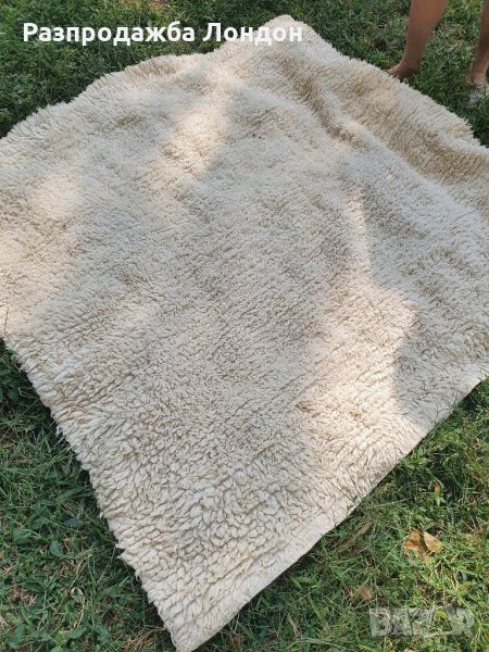 Винтидж губер, килимче от вълна, снимка 1