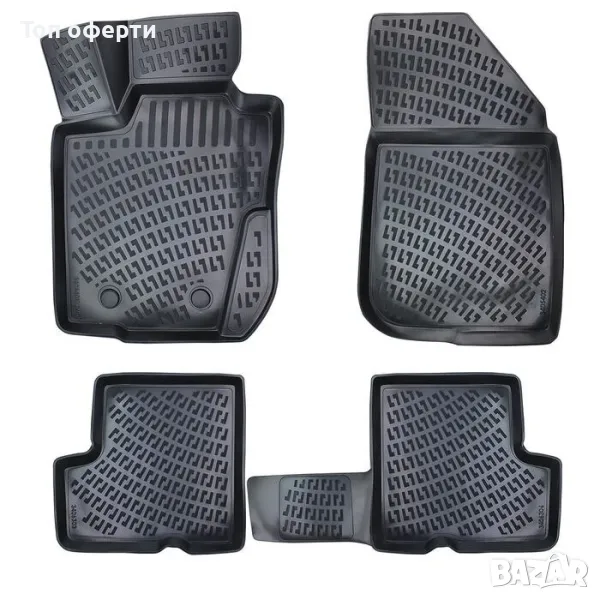 Гумени стелки RizLine съвместими с Dacia Logan 1 MCV 2004-2012, снимка 1