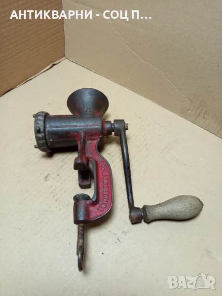 Соц Стара Малка Немска Месомелачка Номер 5., снимка 1