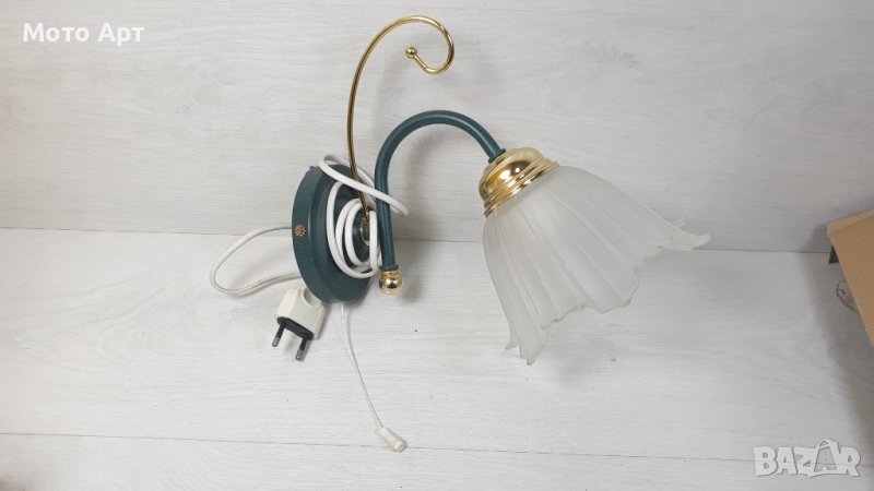 Красива Лампа за Стена Кристал Форма Цвете, снимка 1