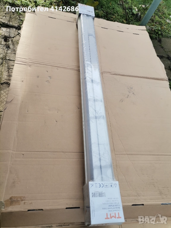 Осветително тяло с LED тръби T8, 2х18 W, снимка 1