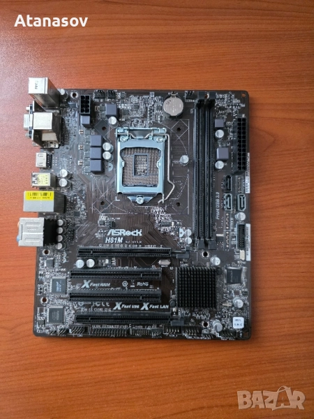 Asrock H81M HDMi сокет 1150., снимка 1