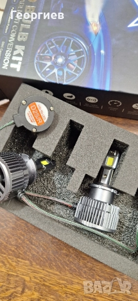 D2s Led Д2С Лед крушки Canbus Maxgtrs заместител на ксенон, снимка 1