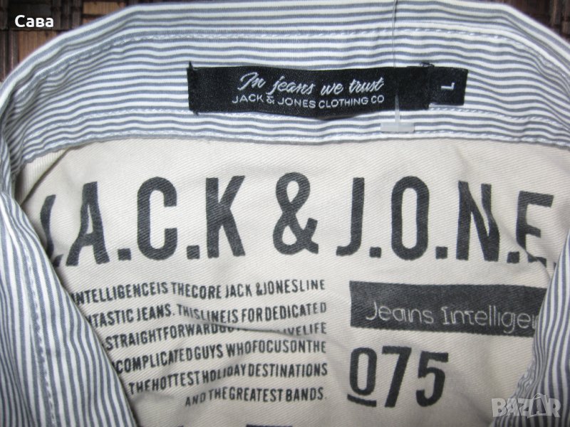 Риза JACK&JONES  мъжка,М-Л, снимка 1
