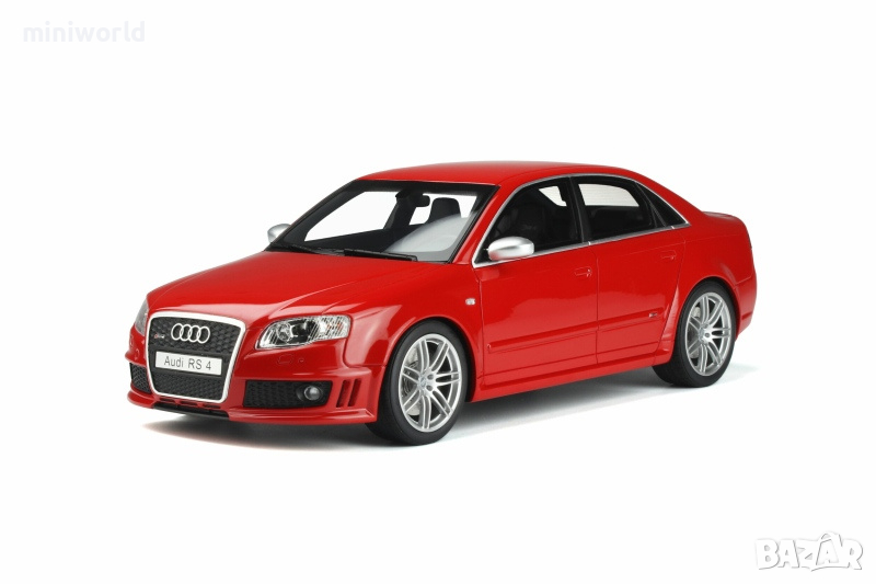 Audi RS4 B7 4.2 FSI 2006 - мащаб 1:18 на Ottomobile моделът е нов в кутия, снимка 1