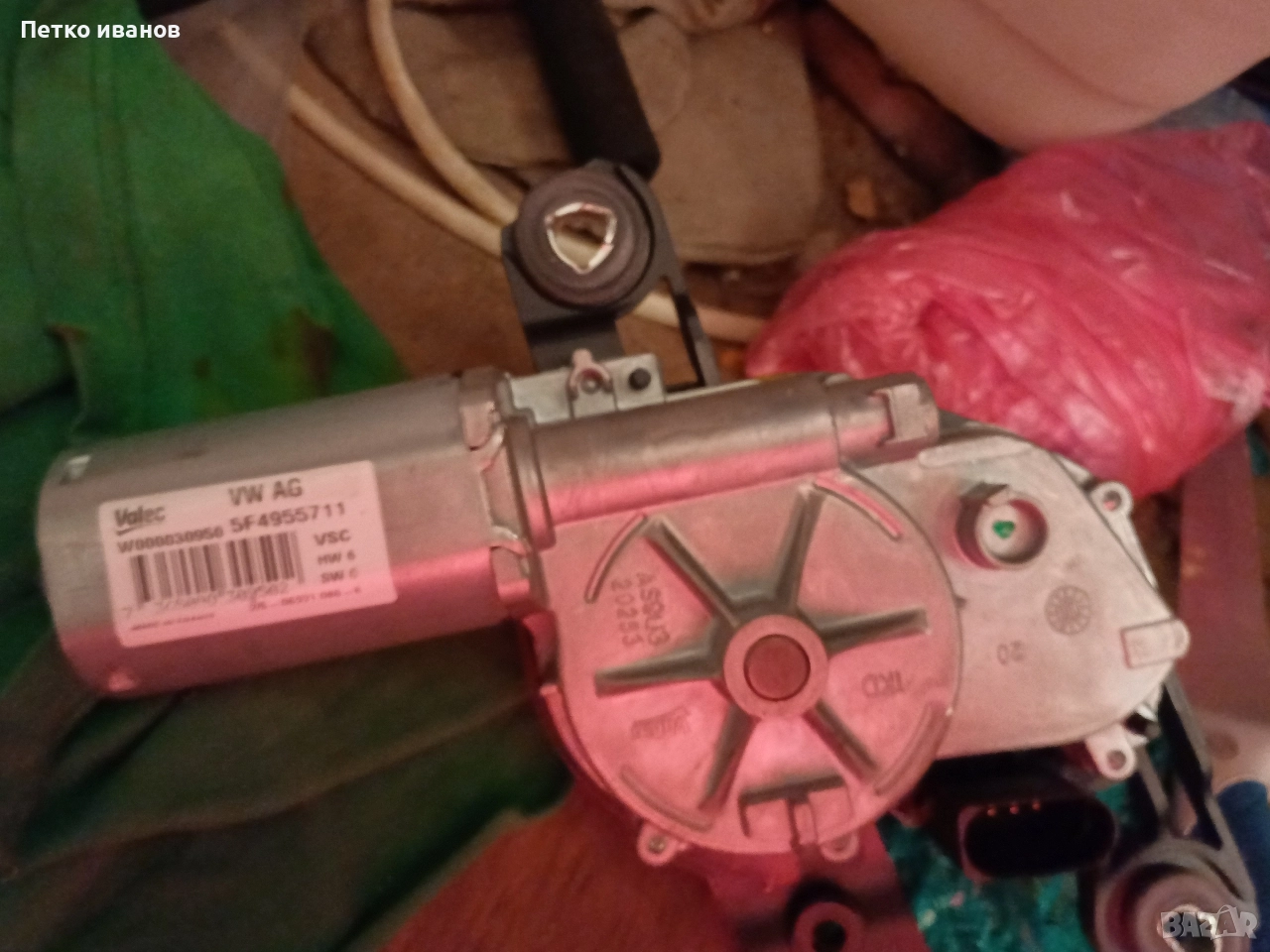 моторче задна чистачка шкода октавия комби 5E5 , снимка 1