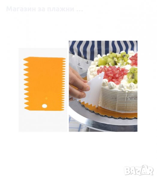КОМПЛЕКТ СЛАДКАРСКИ ШПАТУЛИ ЗА ДЕКОРАЦИЯ И ЗАГЛАЖДАНЕ НА ТОРТИ - код 1776, снимка 1