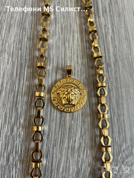 Versace мъжки ланец Синджир Версаче, снимка 1