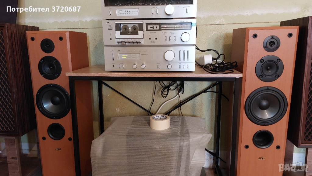 Подово стоящи колони JVC SX-F300WD, снимка 1