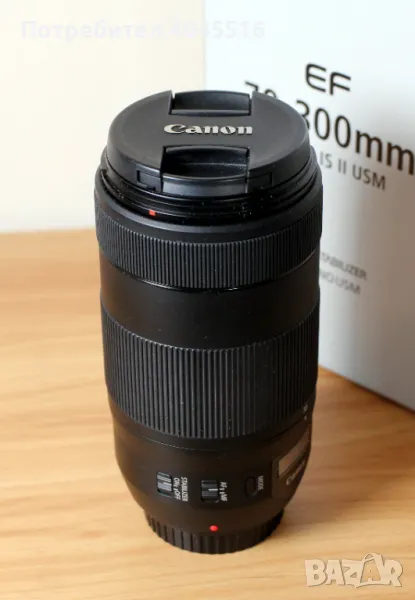 Canon EF 70 - 300mm f/4-5.6 IS II USM, снимка 1