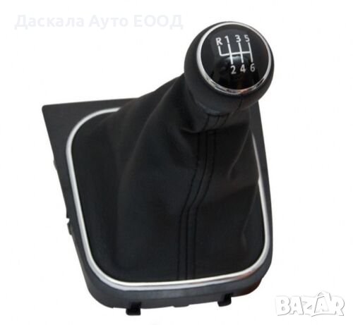 Топка с маншон за скоростен лост на VW Golf 5 MK5 MK6 с 6 скорости, снимка 1