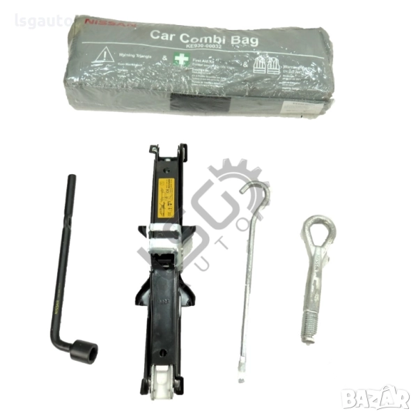 Комплект крик, ключ и кука за теглене, аптечка Nissan Qashqai II 2013-2021 ID: 151195, снимка 1