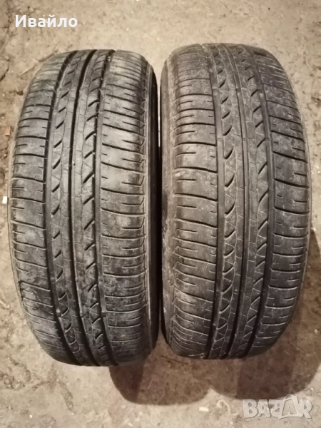 Продавам 2 броя летни гуми 185.65.15 на 1 сезон дот 2019 Brijiston , снимка 1