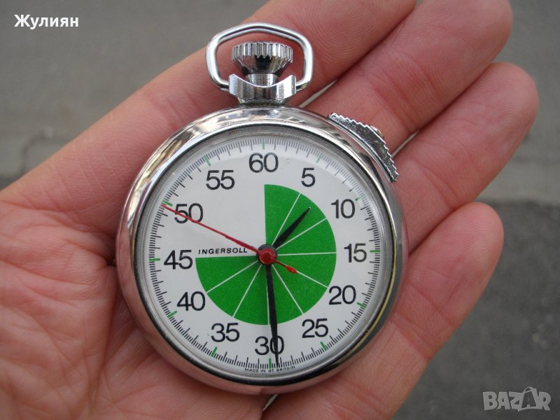  КОЛЕКЦИОНЕРСКИ ДЖОБЕН ЧАСОВНИК ХРОНОМЕТЪР INGERSOLL , снимка 1
