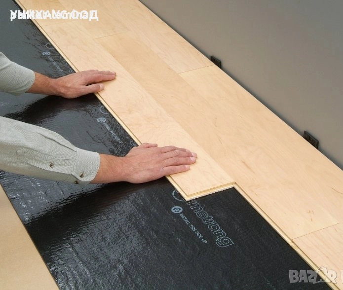 Монтаж на Трислоен Паркет, снимка 1