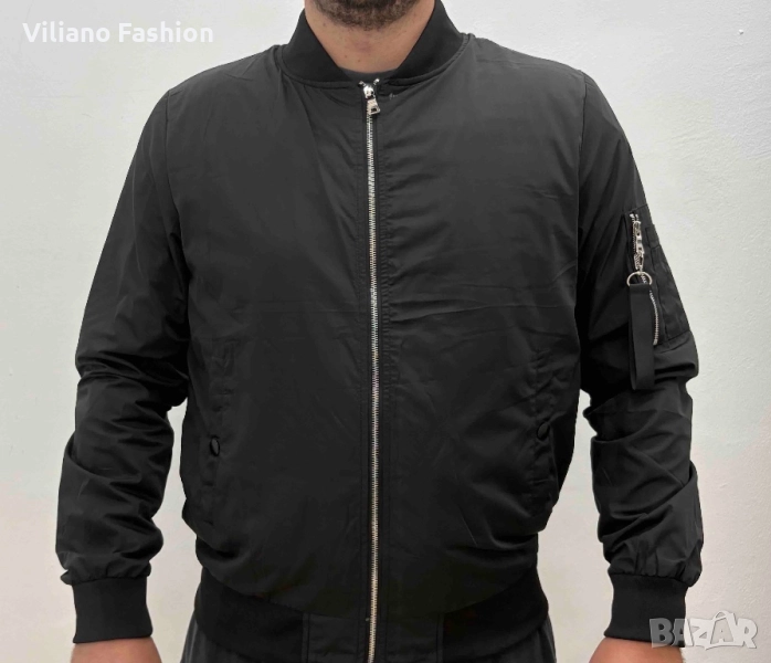 Мъжки бомбер с подплата, снимка 1