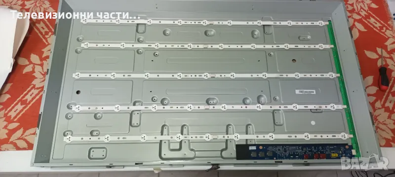 LED Подсветка от телевизор PHILIPS 40PFL3107H/12 LTA400HM23 SVS400A73_4LED_A-type_Rev.4_120622, снимка 1