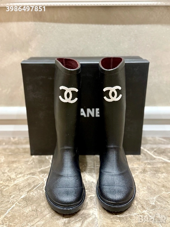Гумени ботуши Chanel , снимка 1