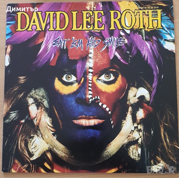 David Lee Roth - Eat 'Em and Smile (Винил LP - грамофонна плоча), снимка 1
