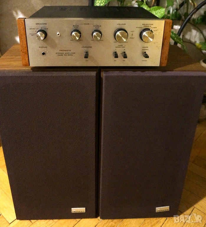 Усилвател Pioneer sa 500 и тонколони Pioneer CS 421, снимка 1