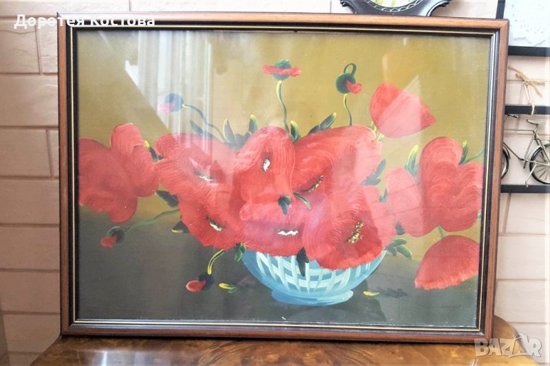 Красива картина с макове, снимка 1