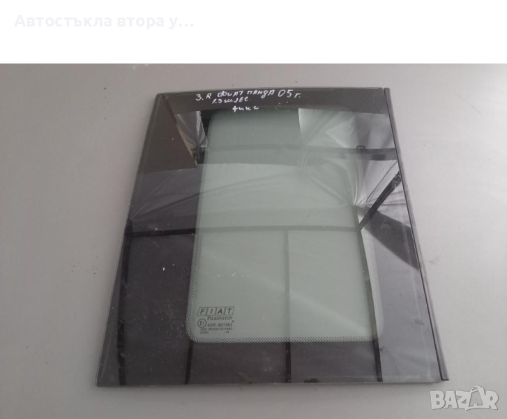 Стъкло задно дясно крайно фиат панда 07г, снимка 1