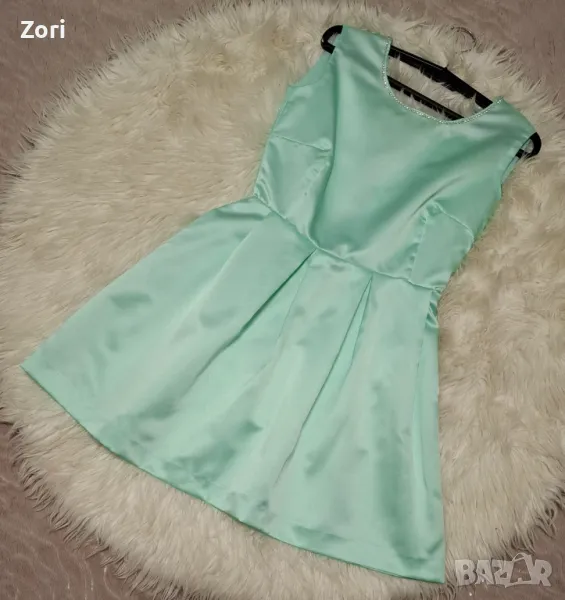Свежа рокля в цвят мента, снимка 1